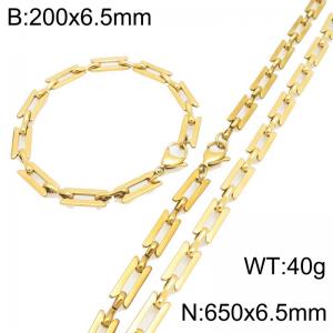 SS Jewelry Set(Most Men) - KS231398-Z