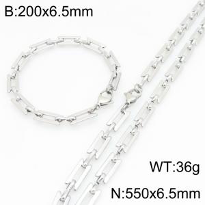 SS Jewelry Set(Most Men) - KS231402-Z
