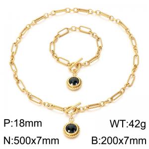 SS Jewelry Set(Most Women) - KS231523-Z