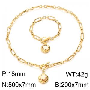 SS Jewelry Set(Most Women) - KS231526-Z