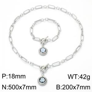 SS Jewelry Set(Most Women) - KS231532-Z