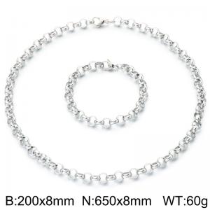 SS Jewelry Set(Most Men) - KS231546-Z