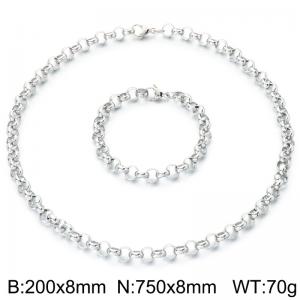 SS Jewelry Set(Most Men) - KS231548-Z