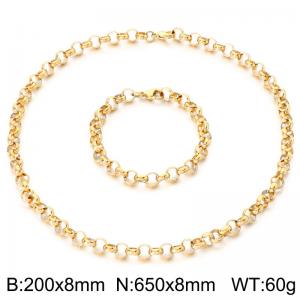 SS Jewelry Set(Most Men) - KS231554-Z