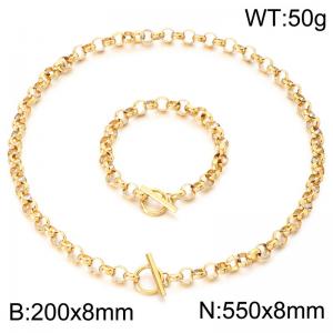 SS Jewelry Set(Most Men) - KS231560-Z