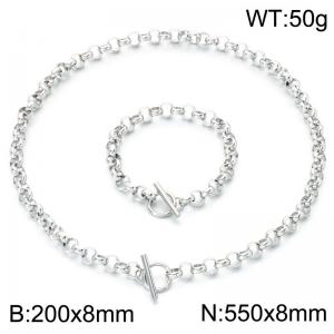 SS Jewelry Set(Most Men) - KS231563-Z