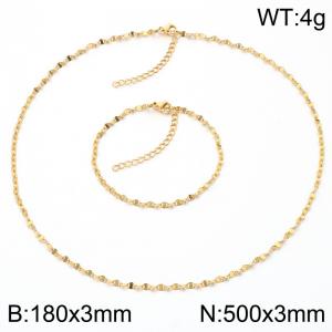 SS Jewelry Set(Most Women) - KS231590-Z
