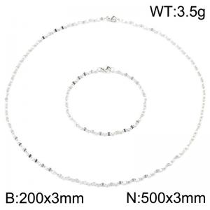 SS Jewelry Set(Most Women) - KS231597-Z