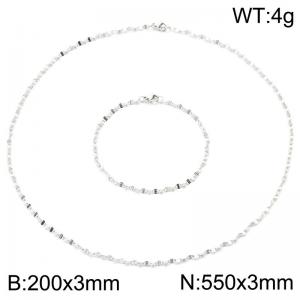 SS Jewelry Set(Most Women) - KS231598-Z
