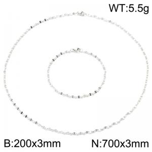 SS Jewelry Set(Most Women) - KS231601-Z