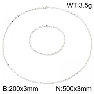 SS Jewelry Set(Most Women) - KS231611-Z