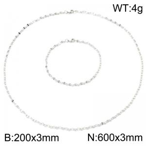 SS Jewelry Set(Most Women) - KS231613-Z