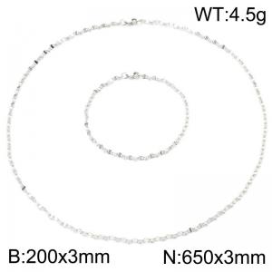 SS Jewelry Set(Most Women) - KS231614-Z