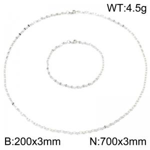 SS Jewelry Set(Most Women) - KS231615-Z