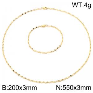 SS Jewelry Set(Most Women) - KS231619-Z
