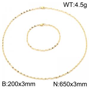 SS Jewelry Set(Most Women) - KS231621-Z