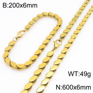 SS Jewelry Set(Most Men) - KS231795-Z