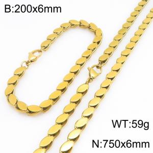 SS Jewelry Set(Most Men) - KS231798-Z