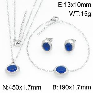 SS Jewelry Set(Most Women) - KS231992-HR