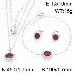 SS Jewelry Set(Most Women) - KS231994-HR