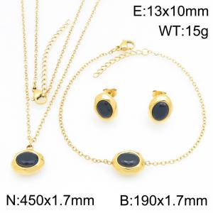 SS Jewelry Set(Most Women) - KS231997-HR