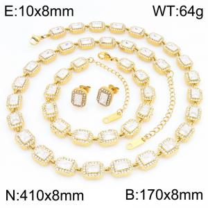 SS Jewelry Set(Most Women) - KS232002-KL