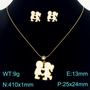 SS Jewelry Set(Most Women) - KS232415-SS