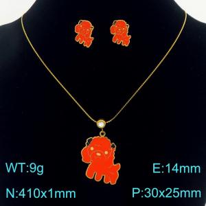 SS Jewelry Set(Most Women) - KS232422-SS