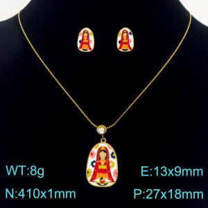 SS Jewelry Set(Most Women) - KS232444-SS