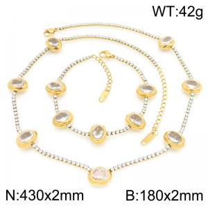 SS Jewelry Set(Most Women) - KS232508-HR