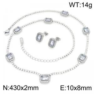 SS Jewelry Set(Most Women) - KS232523-HR