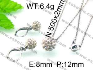 SS Jewelry Set - KS26470-Z