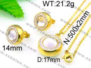 SS Jewelry Set - KS26936-Z