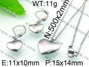 SS Jewelry Set - KS28186-Z