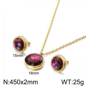 SS Jewelry Set - KS42059-Z