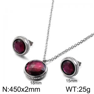 SS Jewelry Set - KS42064-Z