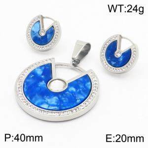 SS Jewelry Set(Most Women) - KS43387-K