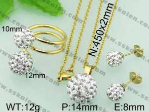 SS Jewelry Set(Most Women) - KS45065-Z