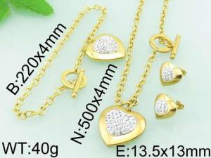 SS Jewelry Set(Most Women) - KS50123-JW