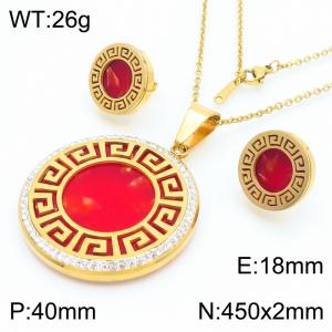 SS Jewelry Set(Most Women) - KS52051-K