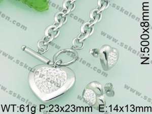 SS Jewelry Set(Most Women) - KS57334-Z