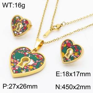 SS Jewelry Set(Most Women) - KS59230-K