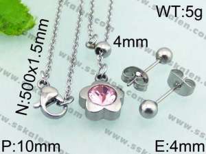 SS Jewelry Set(Most Women) - KS65020-Z