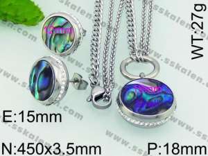 SS Jewelry Set(Most Women) - KS72046-Z