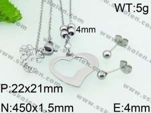 SS Jewelry Set(Most Women) - KS72321-Z