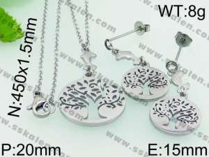 SS Jewelry Set(Most Women) - KS72390-Z