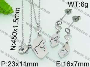 SS Jewelry Set(Most Women) - KS72396-Z