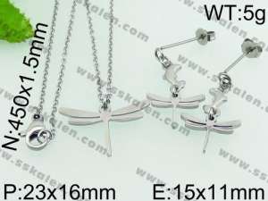 SS Jewelry Set(Most Women) - KS72540-Z