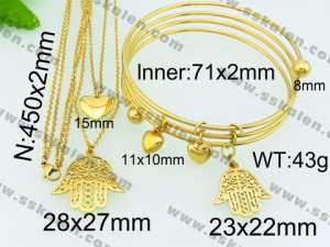 SS Jewelry Set(Most Women) - KS72814-Z