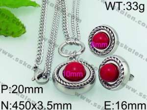 SS Jewelry Set(Most Women) - KS72860-Z